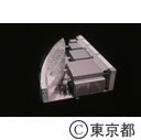 東京国際フォーラムの模型、正面より