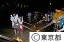 亀戸天満宮のたいまつ祭り