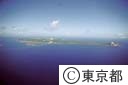硫黄島の全景