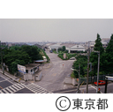 緑化している工場、（牛乳工場）