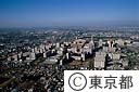 光が丘団地の全景（空撮）