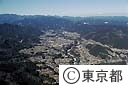 青梅市市街全景（空撮）