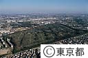 小平霊園全景（空撮）