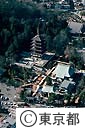高幡不動（空撮）