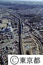 京王線北野駅（空撮）