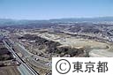 都立大学の移転予定地の造成（空撮）