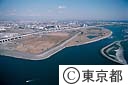 臨海町の臨海公園予定地（空撮）