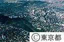井の頭公園付近（空撮）