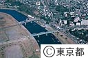 丸子橋付近（空撮）