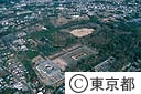 神代植物公園全景（空撮）