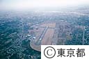 調布飛行場付近（空撮）