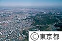 多摩市の住宅群（空撮）