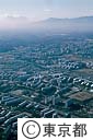 多摩ニュータウンの住宅群（空撮）