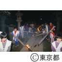 亀戸天神のたいまつ祭り