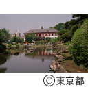 小石川植物園に遠足に来た子供たち