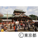 富岡八幡宮の初詣風景