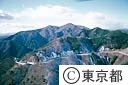 奥多摩有料道路（空撮）