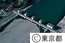 小作取水堰（空撮）