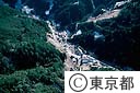 檜原村数馬の集落（空撮）