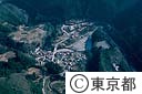 五日市の十里木の町なみ（空撮）