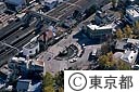田園調布駅（空撮）