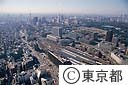 東京駅（空撮）