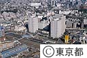 大崎駅周辺（空撮）