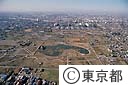 舎人公園（空撮）