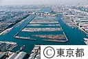 新木場木材団地（空撮）