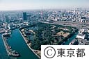 浜離宮（空撮）