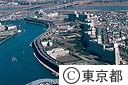 白鬚防災地区（空撮）