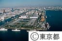晴海埠頭（空撮）