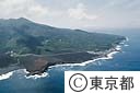 溶岩で埋った阿古村