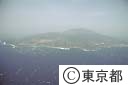 三宅島全景（空撮）