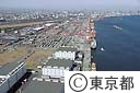 大井コンテナ埠頭（空撮）