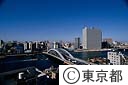 隅田川にかかる永代橋
