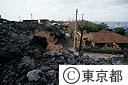 三宅島が１０月３日噴火 溶岩で埋もれる阿古地区