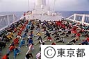 勤労青年洋上セミナーの船上研修