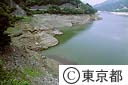 渇水の草木ダム