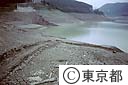 渇水の神流湖