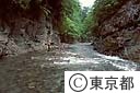 丹波川ナメトロの流れ