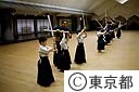 剣道を習う子供達