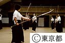 なぎなたの練習風景