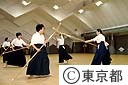なぎなたの練習風景