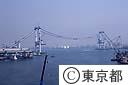 東京港連絡橋（工事中）