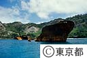 境浦に残る、第二次大戦中の輸送船の残骸