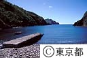 母島北港の、昔使われていた桟橋