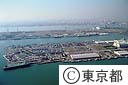有明フェリー埠頭（空撮）