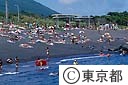 底土海岸の海水浴場