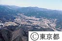 日の出町中心部